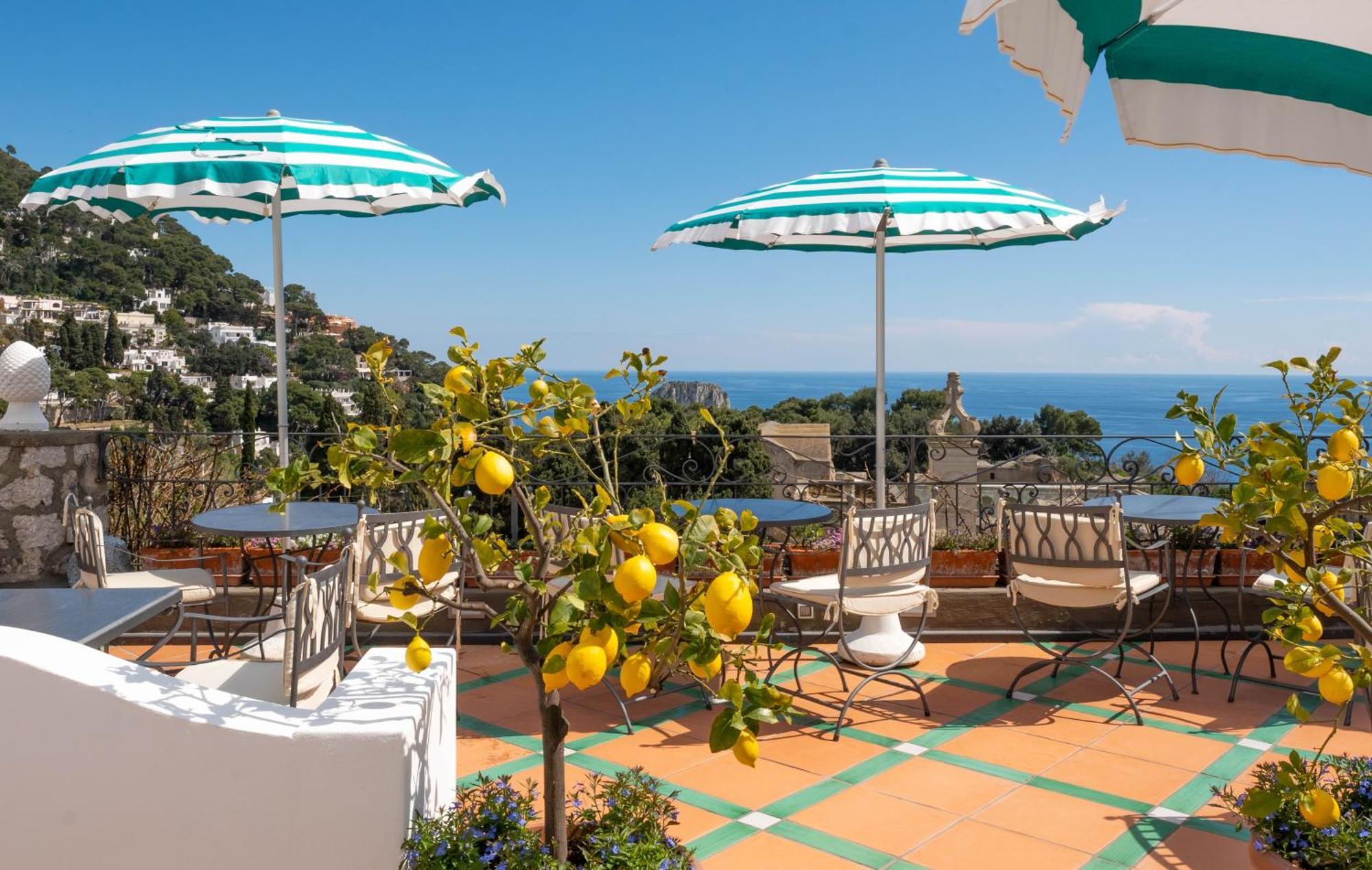 Sina Flora Hotell Capri Eksteriør bilde